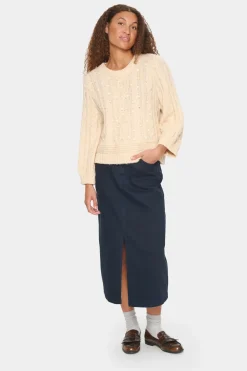 IvalaSZ Pearl Detail Pullover-