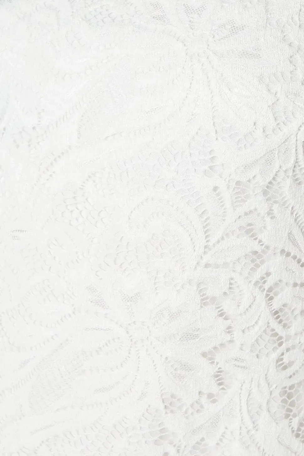 Ivory Sleeveless Lace Dress