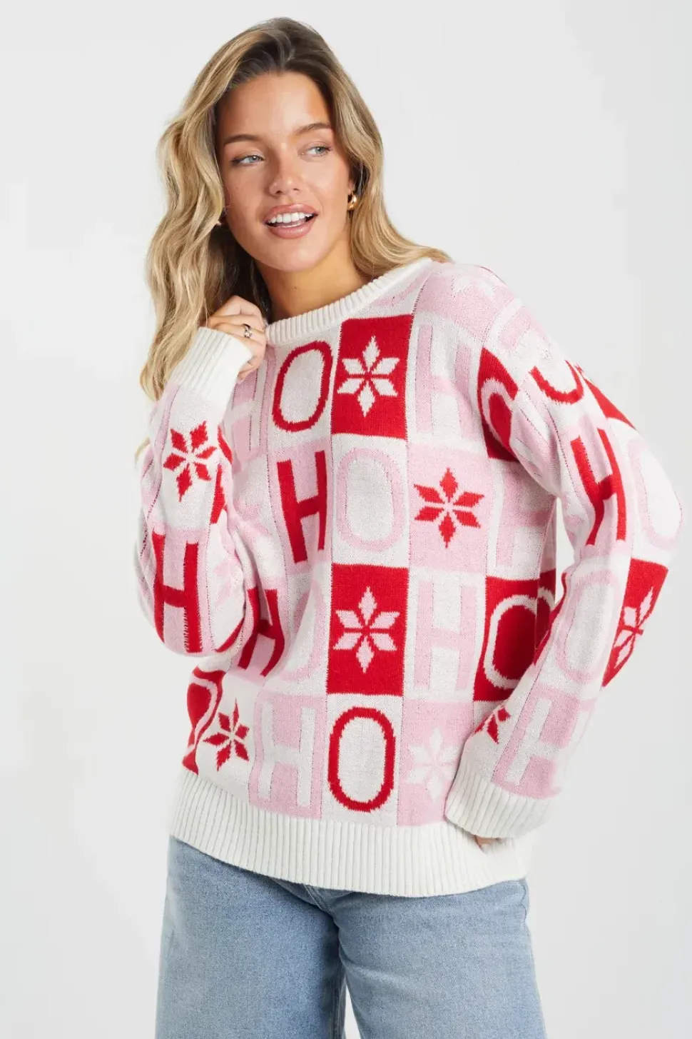 Jacquard Knit Christmas Jumper