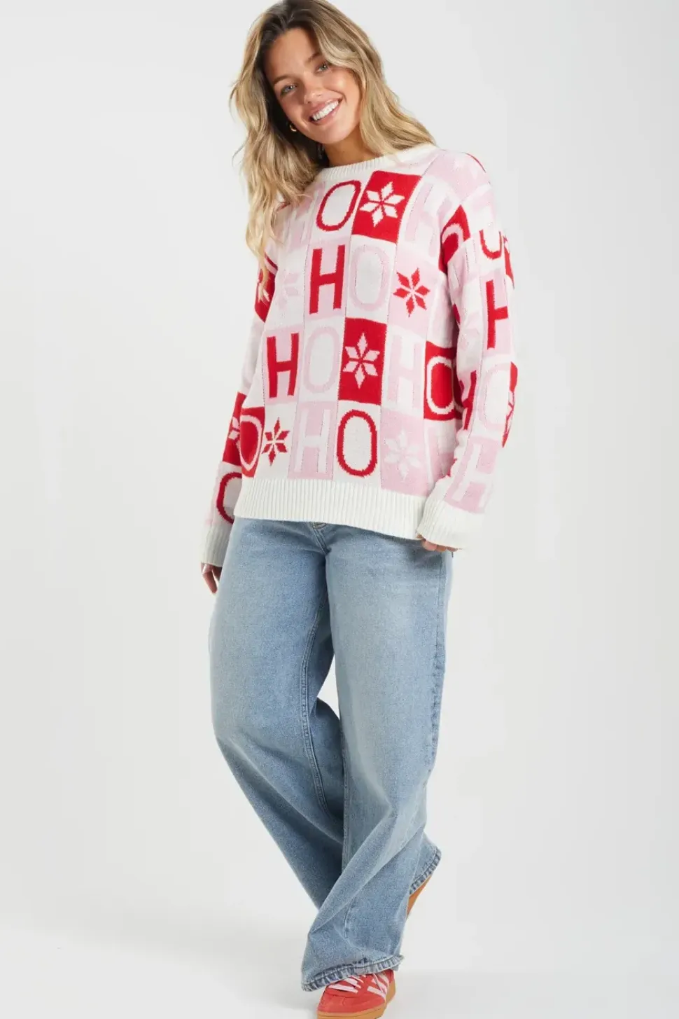 Jacquard Knit Christmas Jumper
