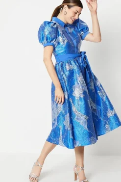 Jacquard Shirt Dress