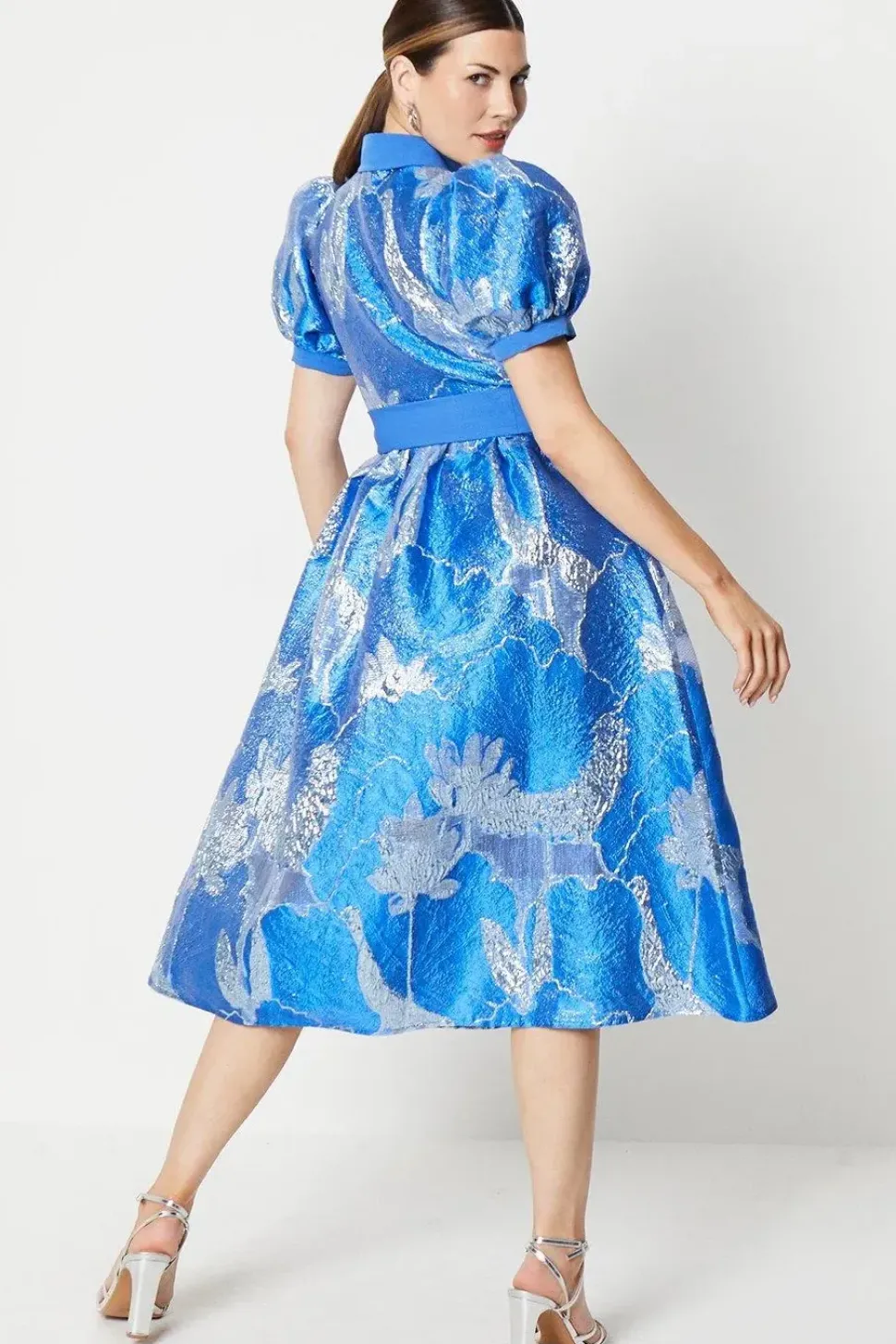 Jacquard Shirt Dress