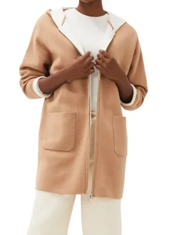 Jane Double Faced Knit Coatigan-