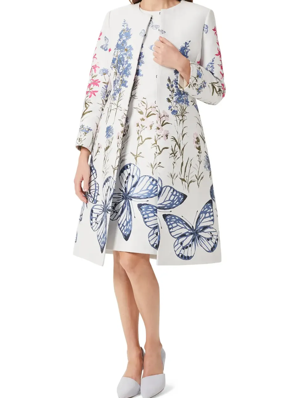 Jennifer Coat-Floral