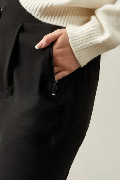 Jersey Drawstring Tapered Trouser