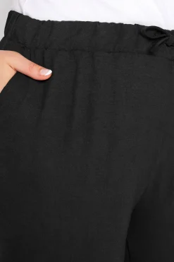 Jersey Wide Leg Trousers