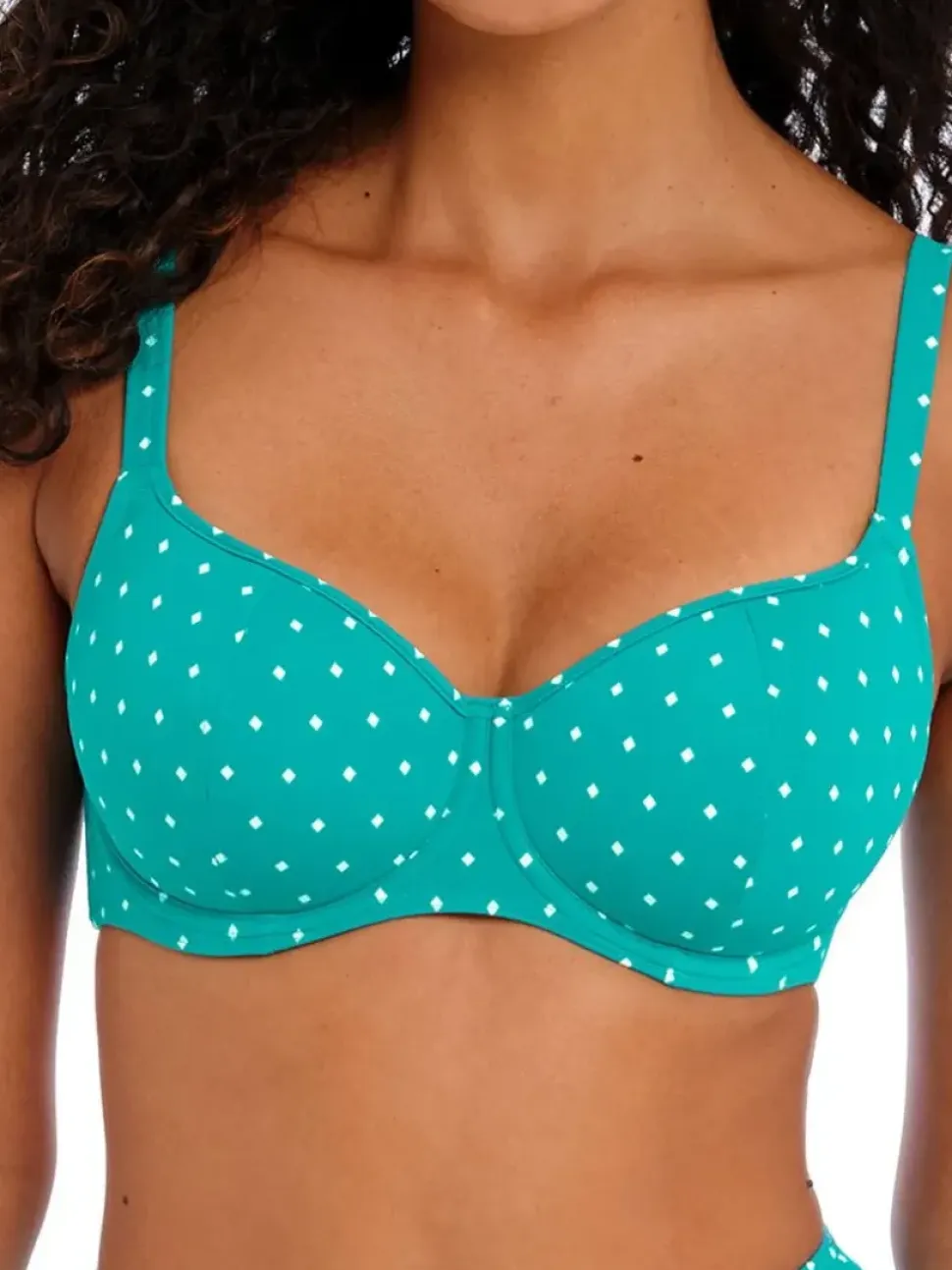 Jewel Cove Sweetheart Bikini Top - Marine Marine
