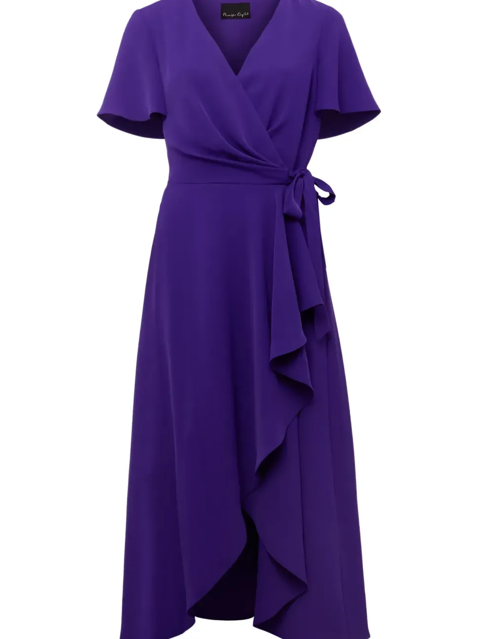 Julissa Purple Wrap Dress-