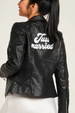 Just Married Leather Jacket