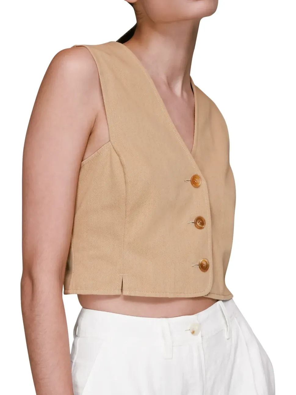 Kaia Waistcoat-Plain