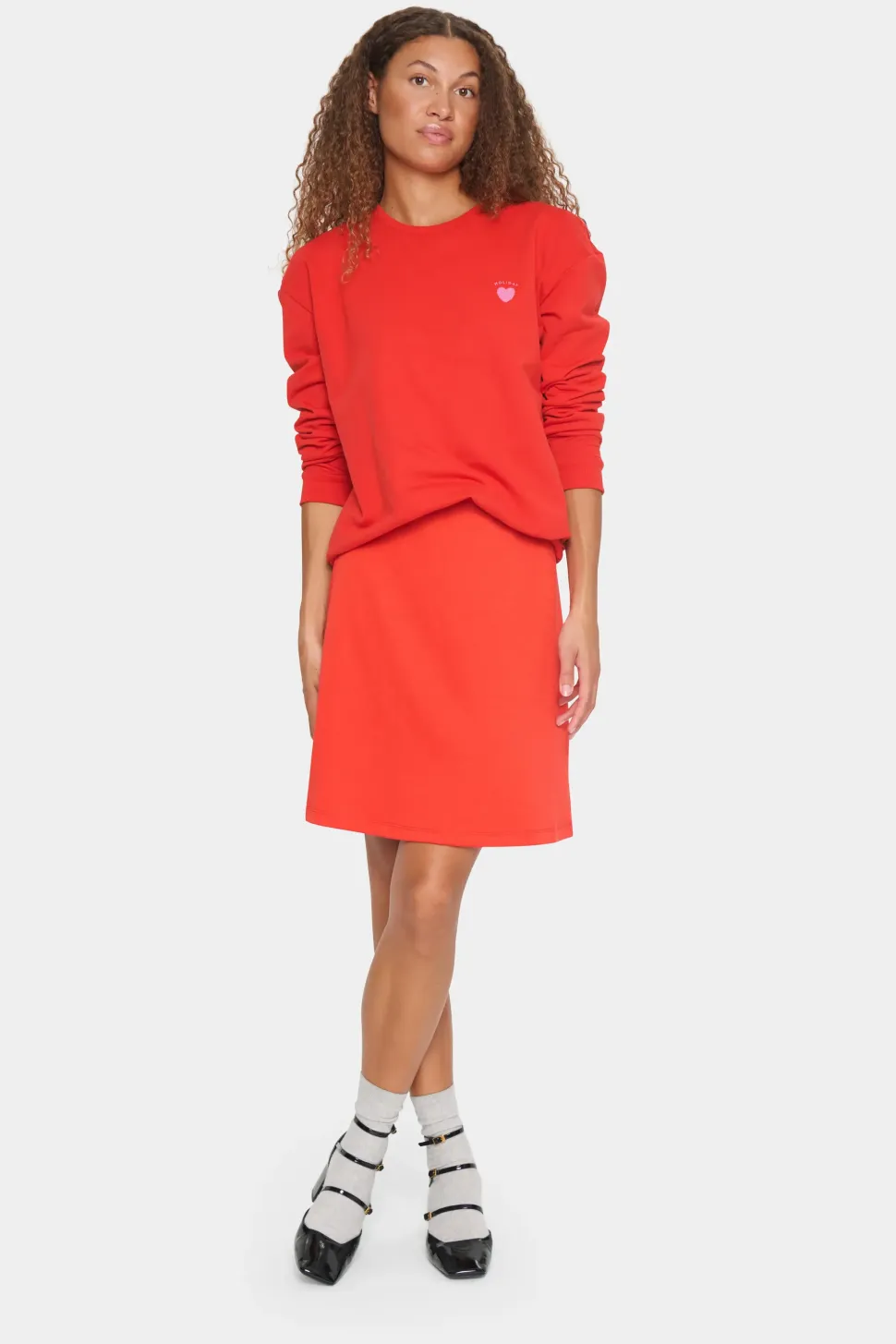 KaileenSZ Mid-thigh Length A-line Skirt-