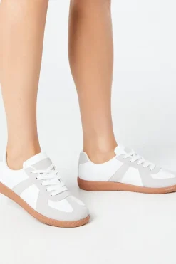 Karmen Retro Lace Up Trainers