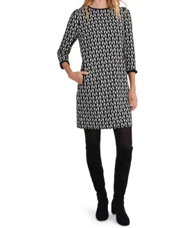 Katrine Geo Jacquard Dress-