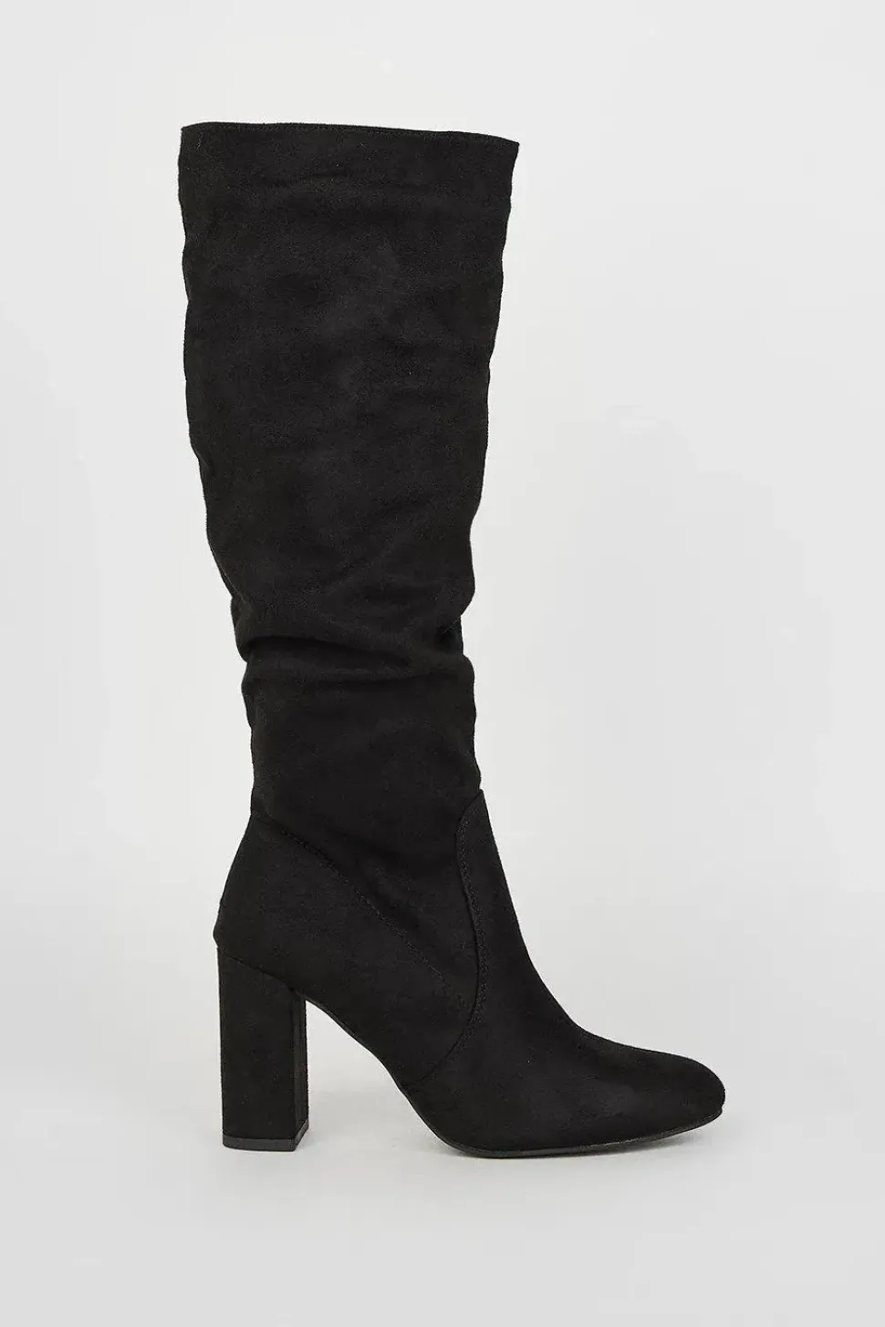 Keris Ruched Knee High Boots