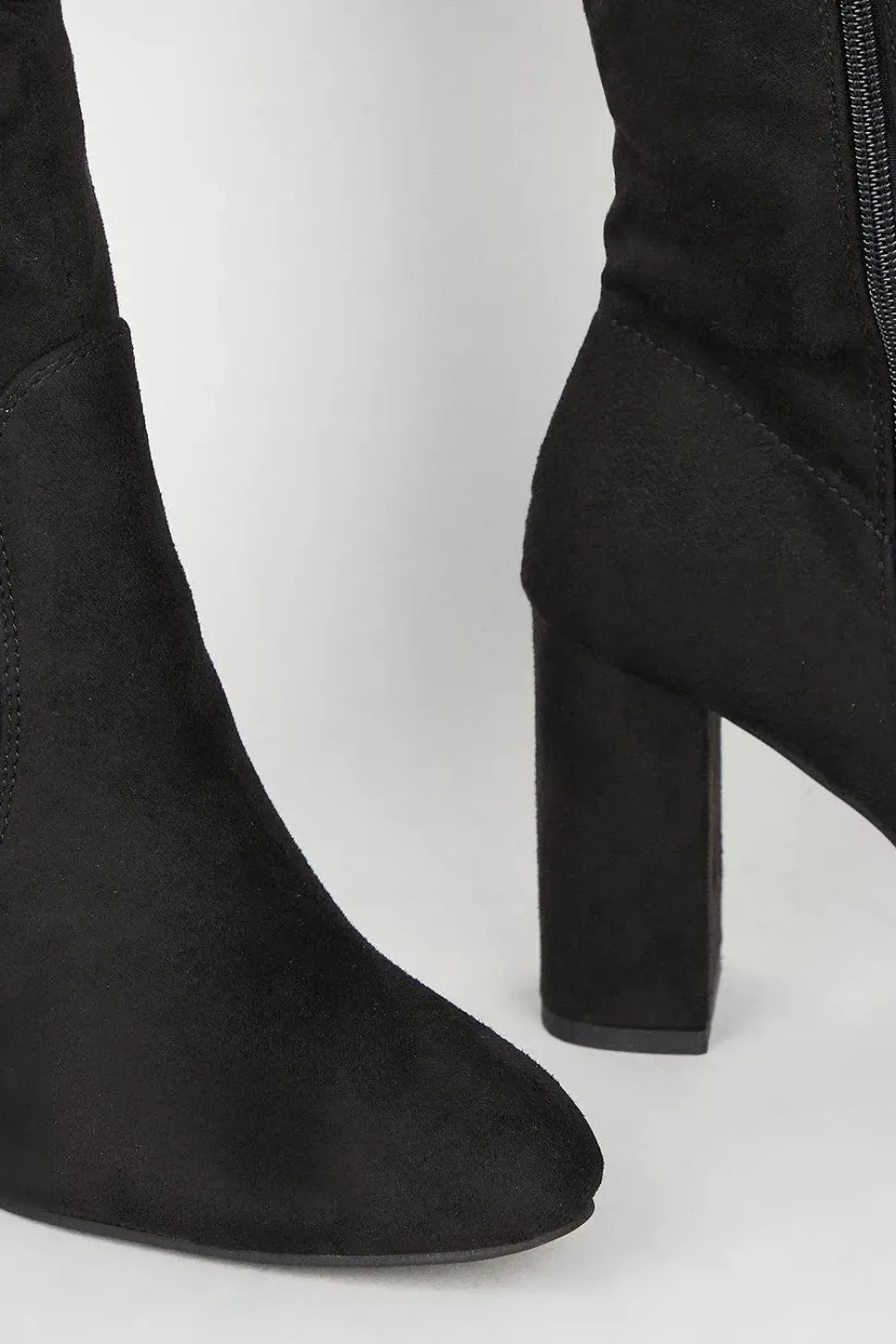 Keris Ruched Knee High Boots