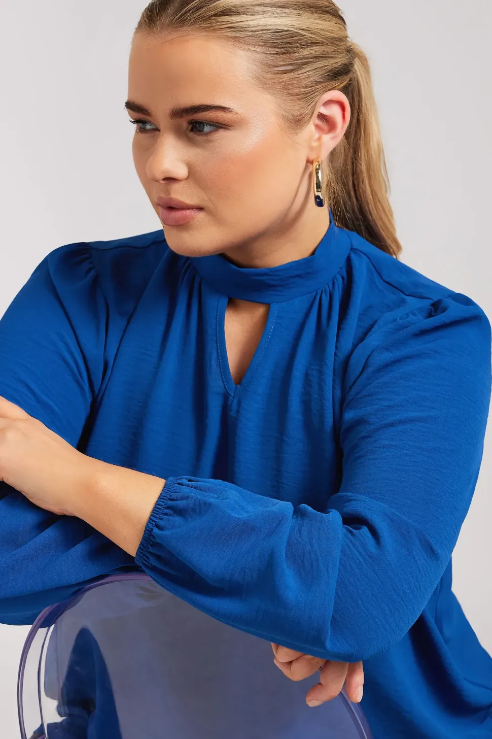 Keyhole Blouse