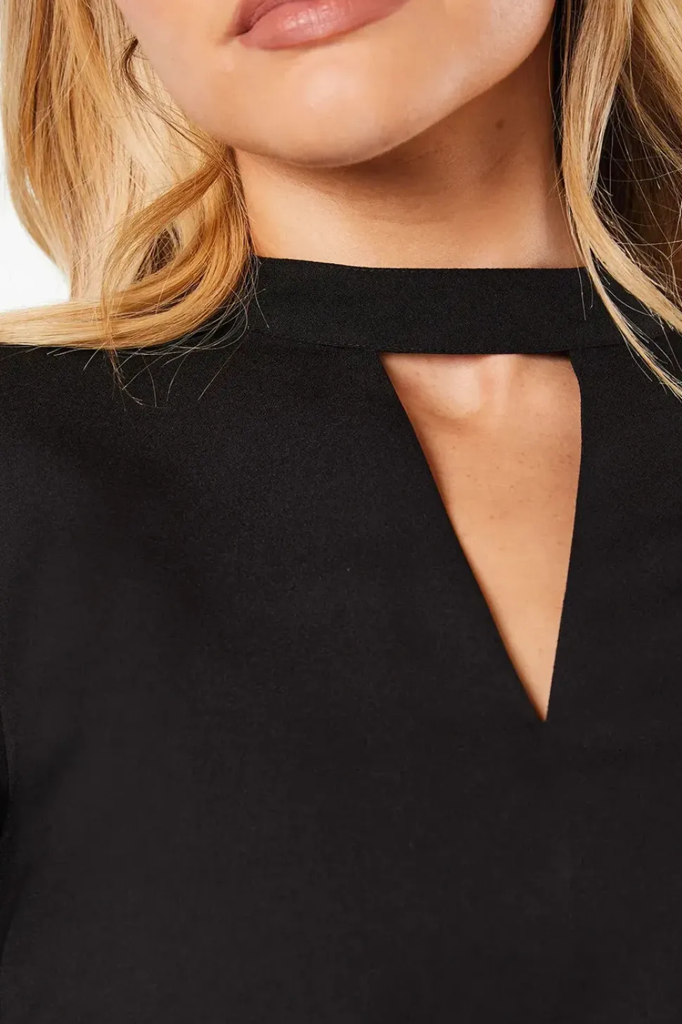 Keyhole Blouse