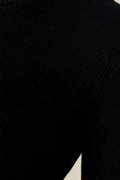 Keyhole Twist Front Jumper Dress