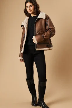 Keziah Mixed Material Low Heel Riding Knee Boot