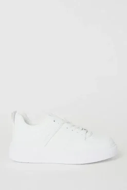 Kiki Metal Trim Lace Up Trainers