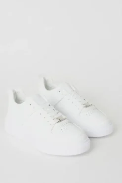 Kiki Metal Trim Lace Up Trainers