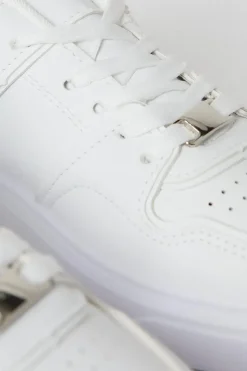 Kiki Metal Trim Lace Up Trainers