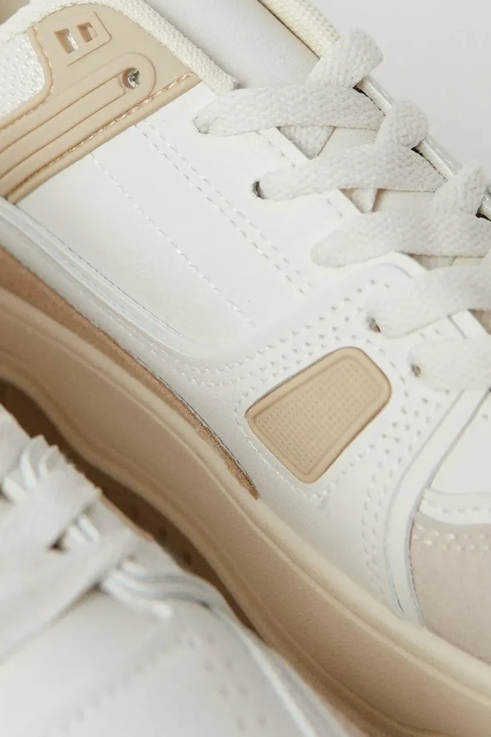 Kiku Lace Up Platform Trainers
