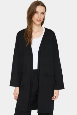 KilaSZ Cardigan Open Front Above Knee-