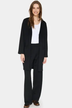 KilaSZ Cardigan Open Front Above Knee-