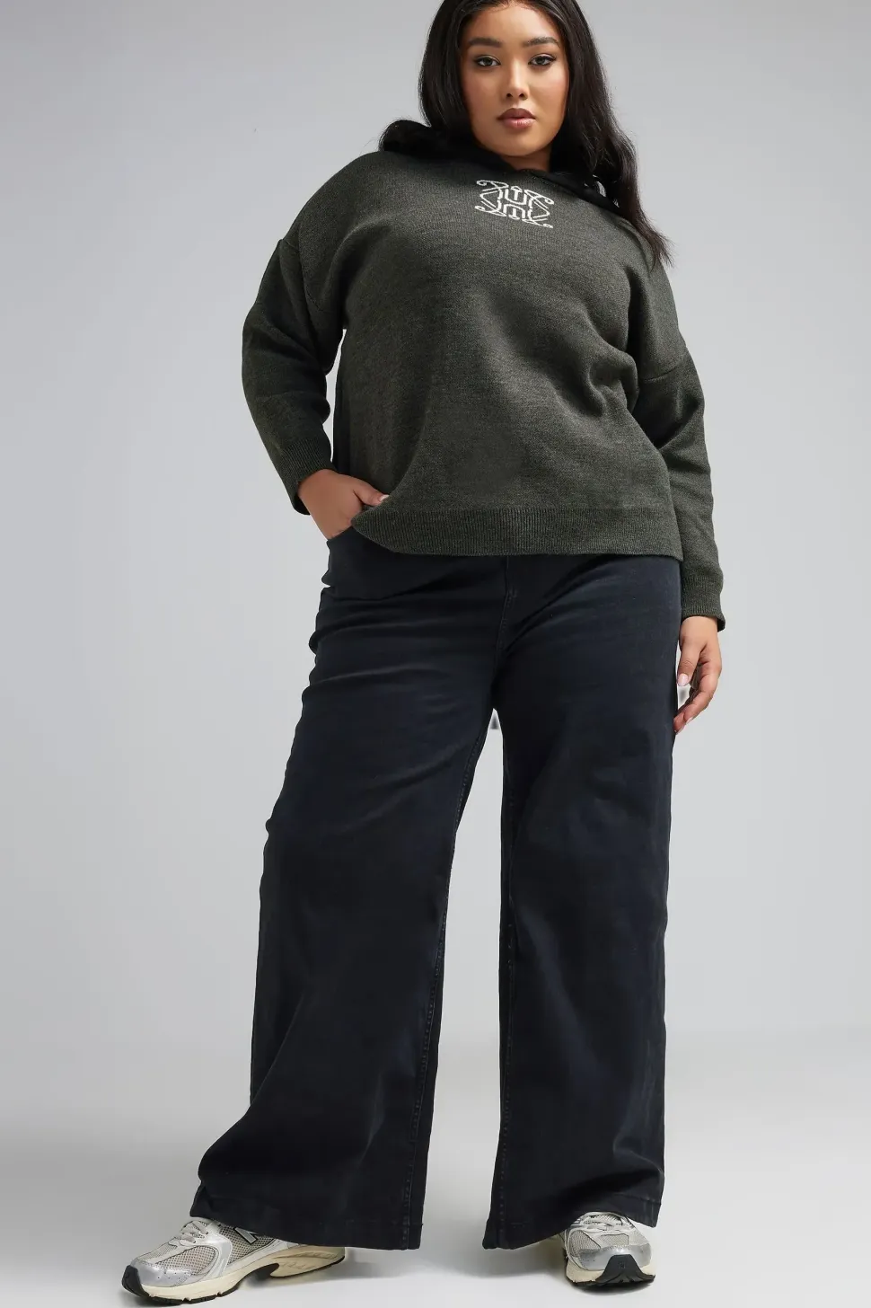 Knitted Hoodie