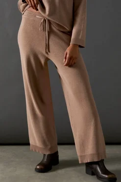 Knitted Tie Waist Trouser