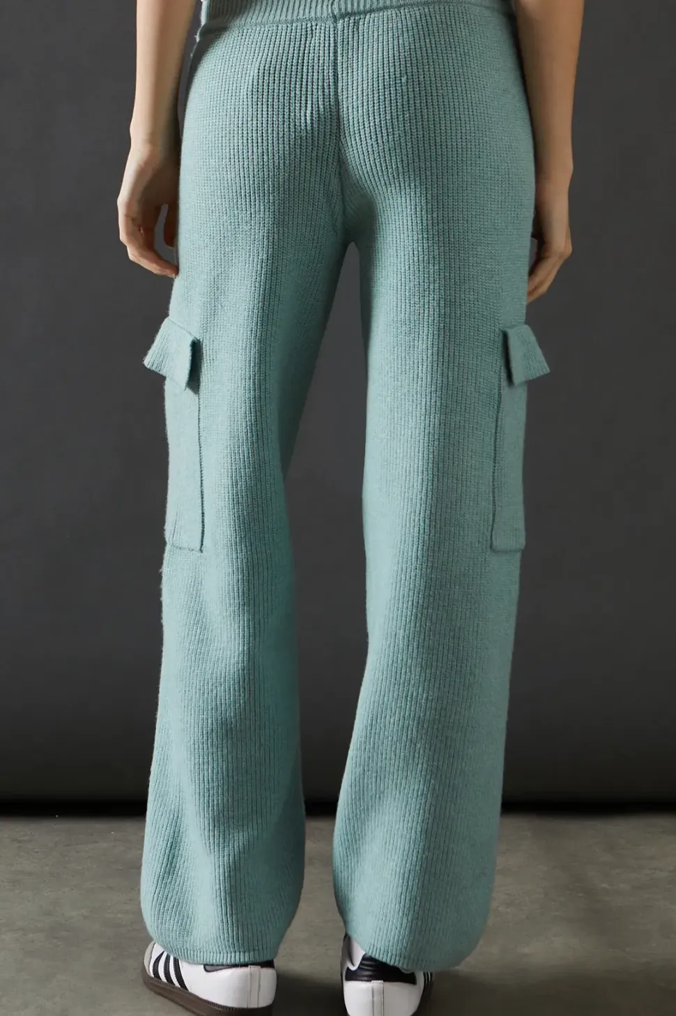 Knitted Tie Waist Trouser