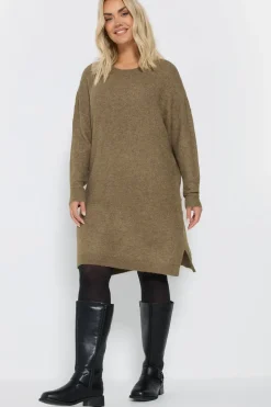 Knitted Tunic Jumper Dress