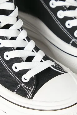 Kourtney Lace Up High Top Trainers