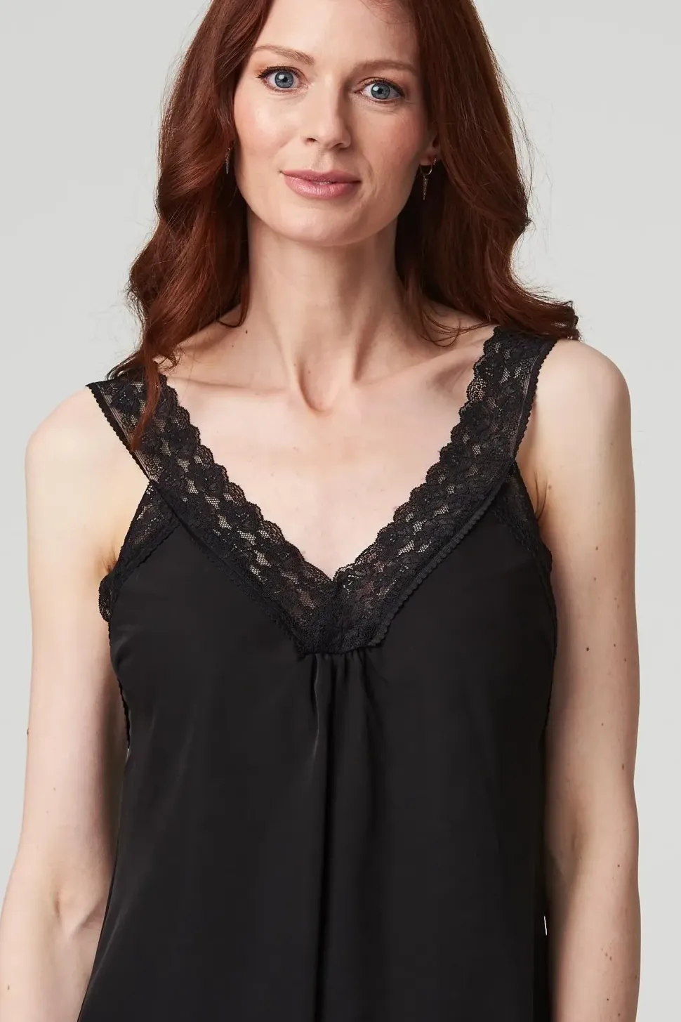 Lace Detail Cami Strap Top