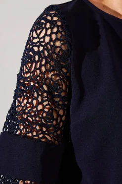 Lace Sleeve Blouse