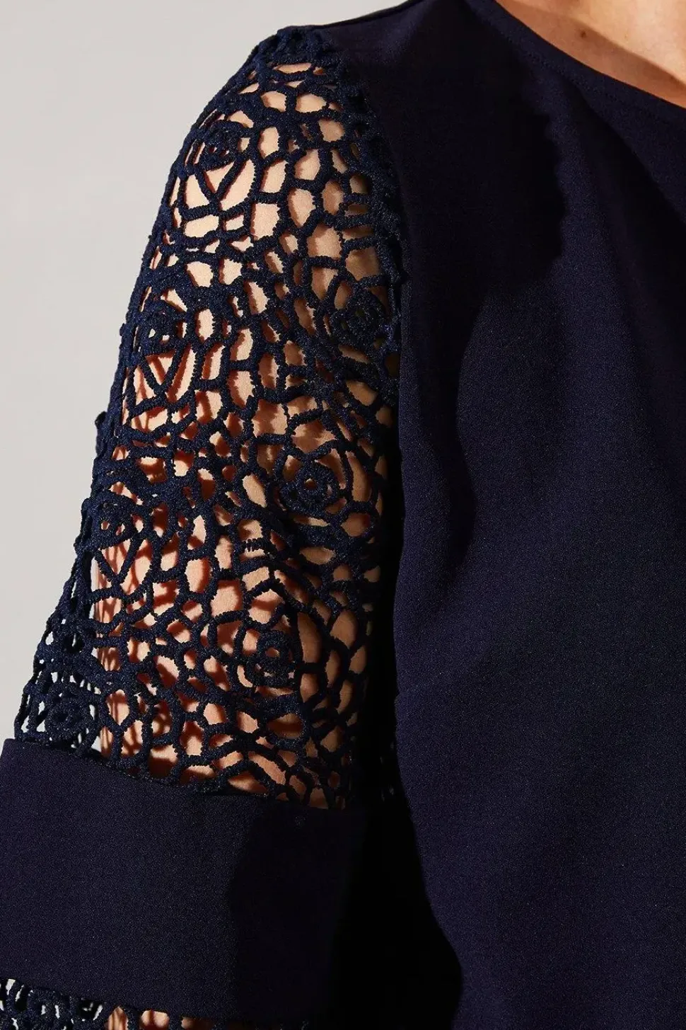 Lace Sleeve Blouse
