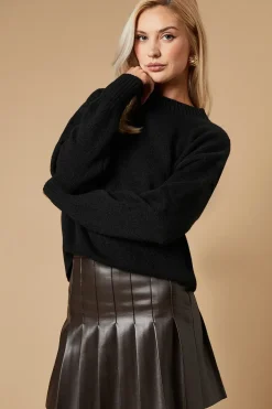 Lace Tie Back Jumper