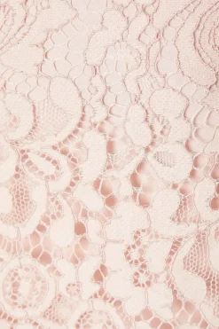 Lace Top Pencil Dress