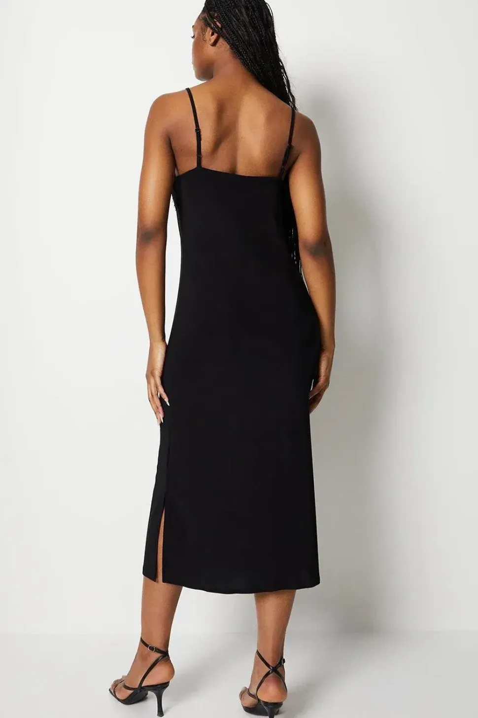 Lace Trim Cami Dress