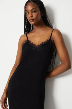 Lace Trim Cami Dress