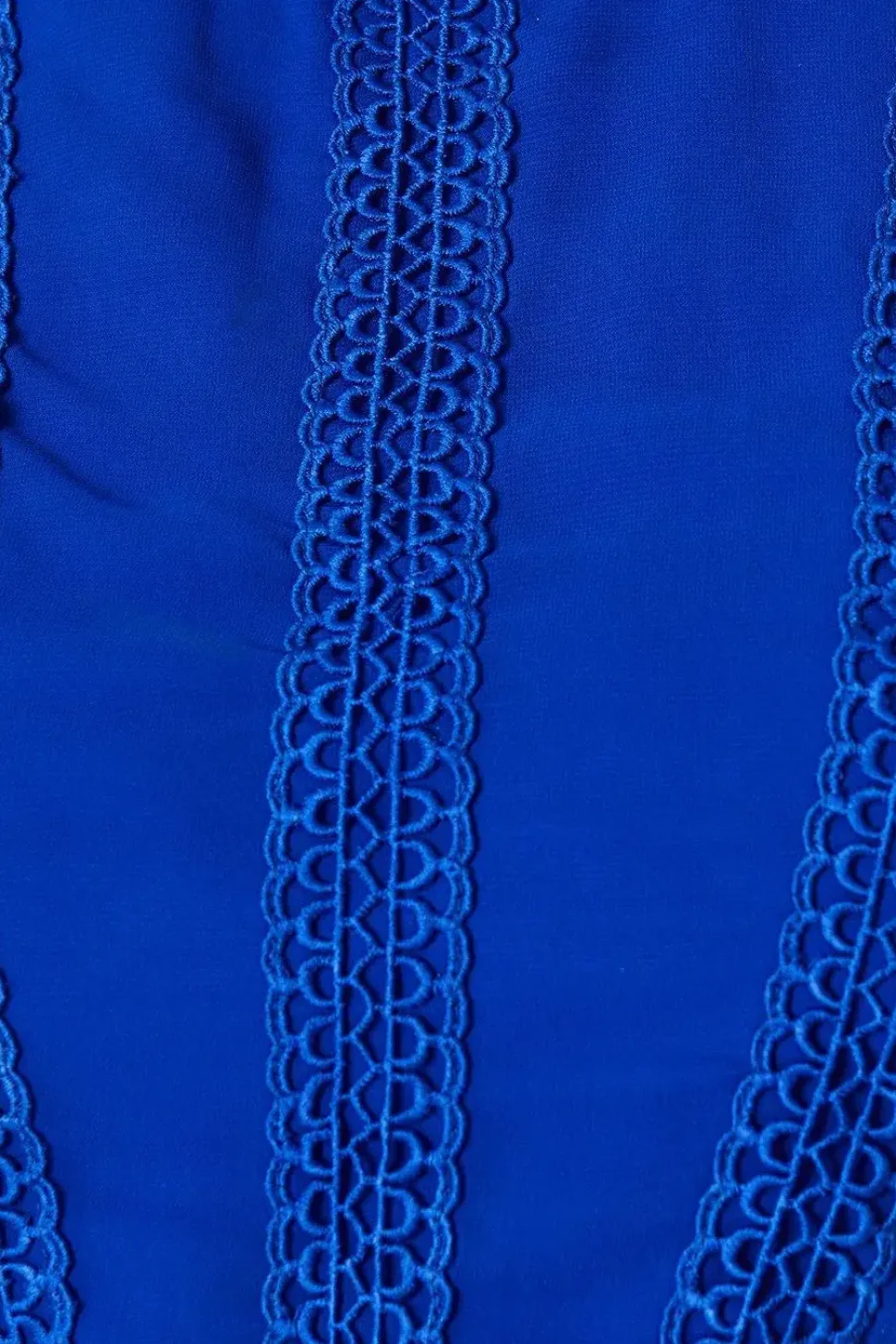 Lace Trim Placement Print Jumpsuit
