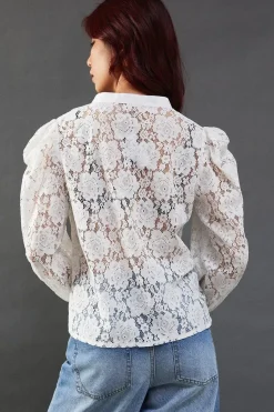 Lace Yoke Shirt