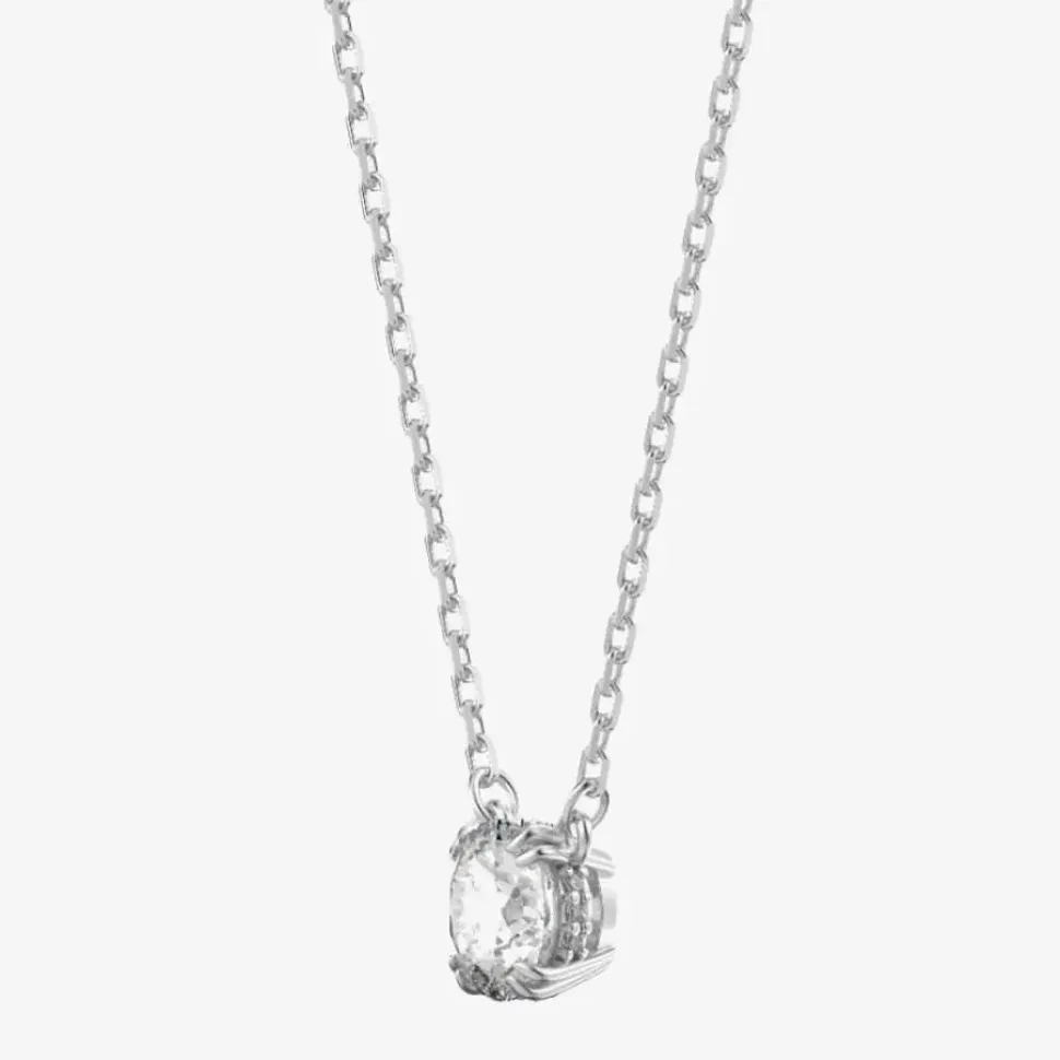 Ladies Constella Rhodium Plated Jewellery Set 5647663