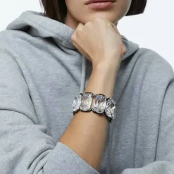 Ladies Harmonia Crystal Cuff Bangle 5600039