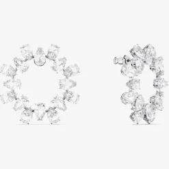 Ladies Millenia Crystal Halo Stud Earrings 5601509