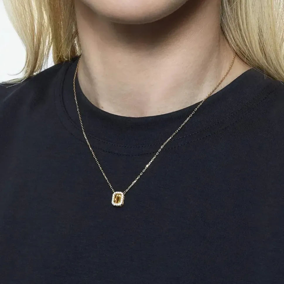Ladies Millenia Crystal Pendant Necklace 5598421