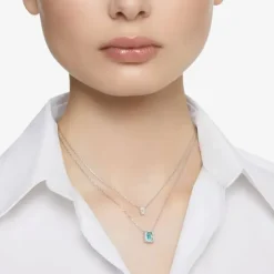 Ladies Millenia Octagon Layered Necklace 5640557