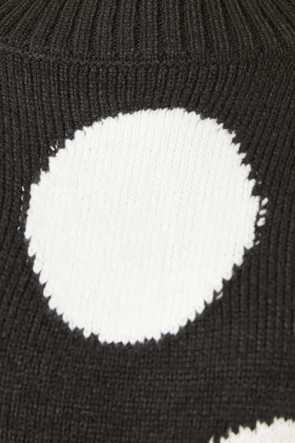 Large Polkadot Crew Neck Jumper