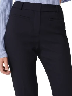 Laurel Tapered Trousers-Plain